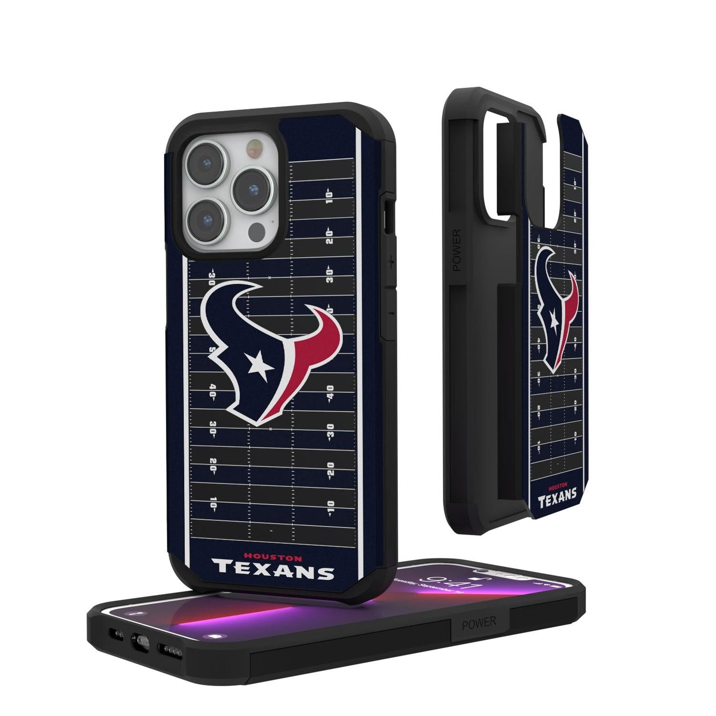 Houston Texans Football Field Rugged Case-0