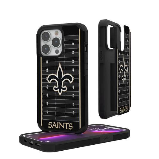 New Orleans Saints Football Field Rugged Case-0