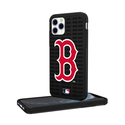 Boston Red Sox Blackletter Rugged Case