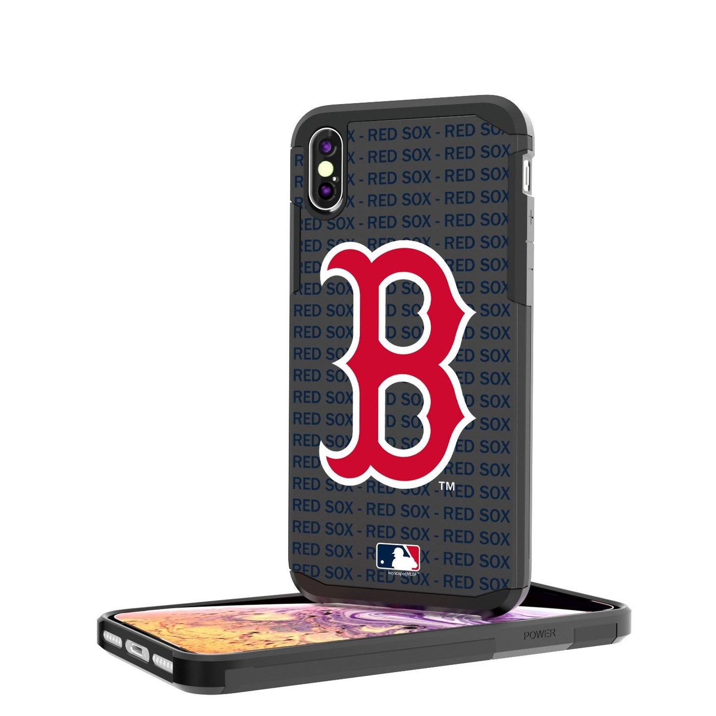 Boston Red Sox Blackletter Rugged Case