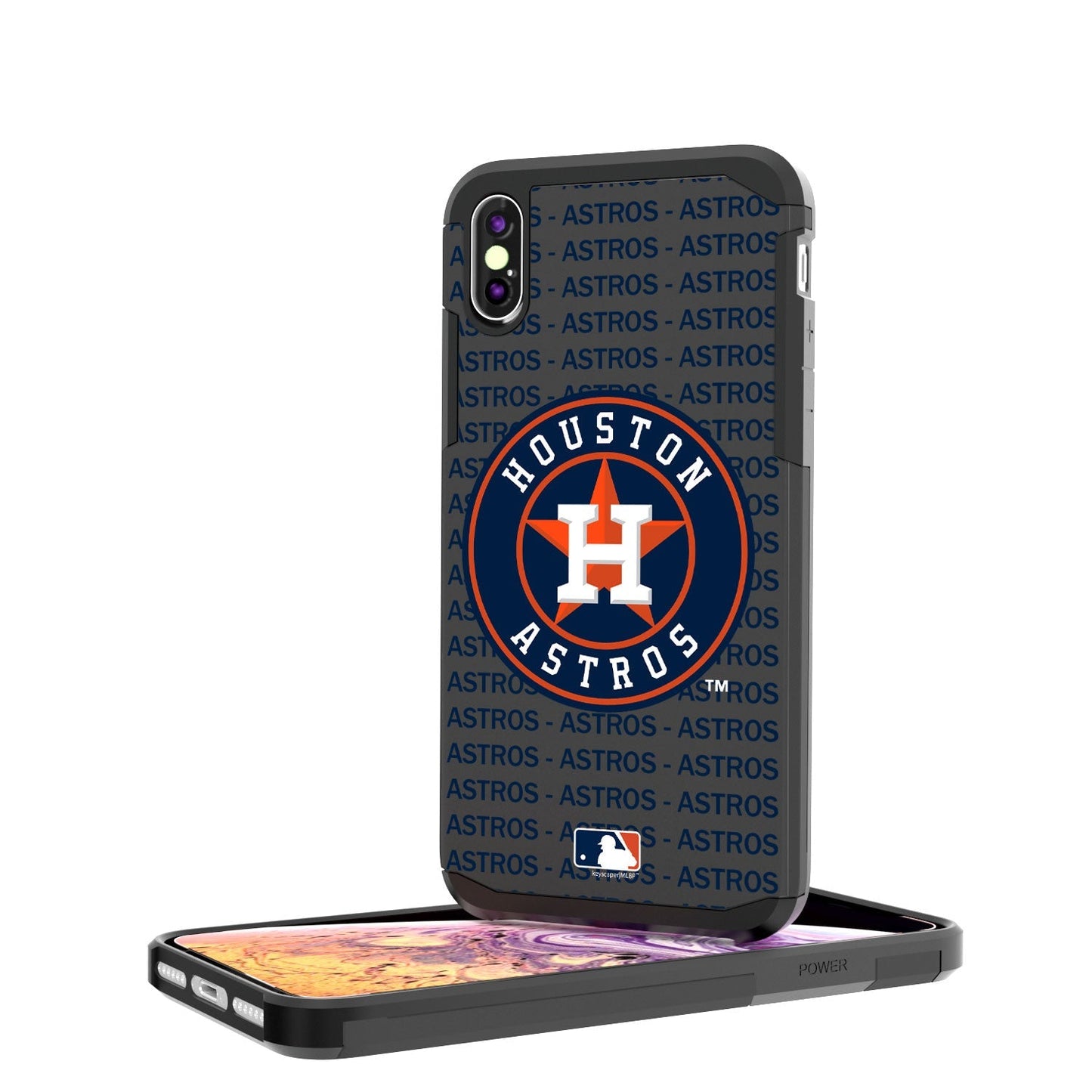 Houston Astros Blackletter Rugged Case