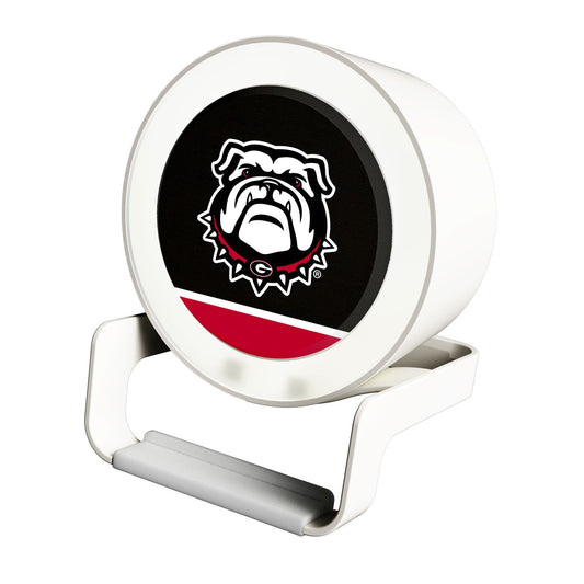 Georgia Bulldogs Solid Wordmark Night Light Charger and Bluetooth Speaker