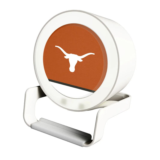 Texas Longhorns Solid Wordmark Night Light Charger and Bluetooth Speaker