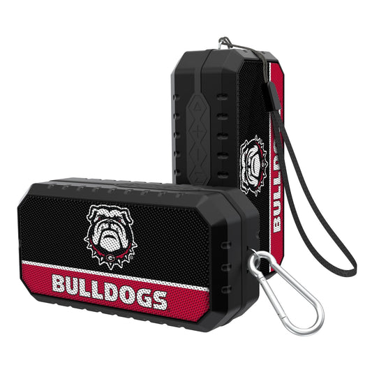 Georgia Bulldogs Solid Wordmark Bluetooth Speaker
