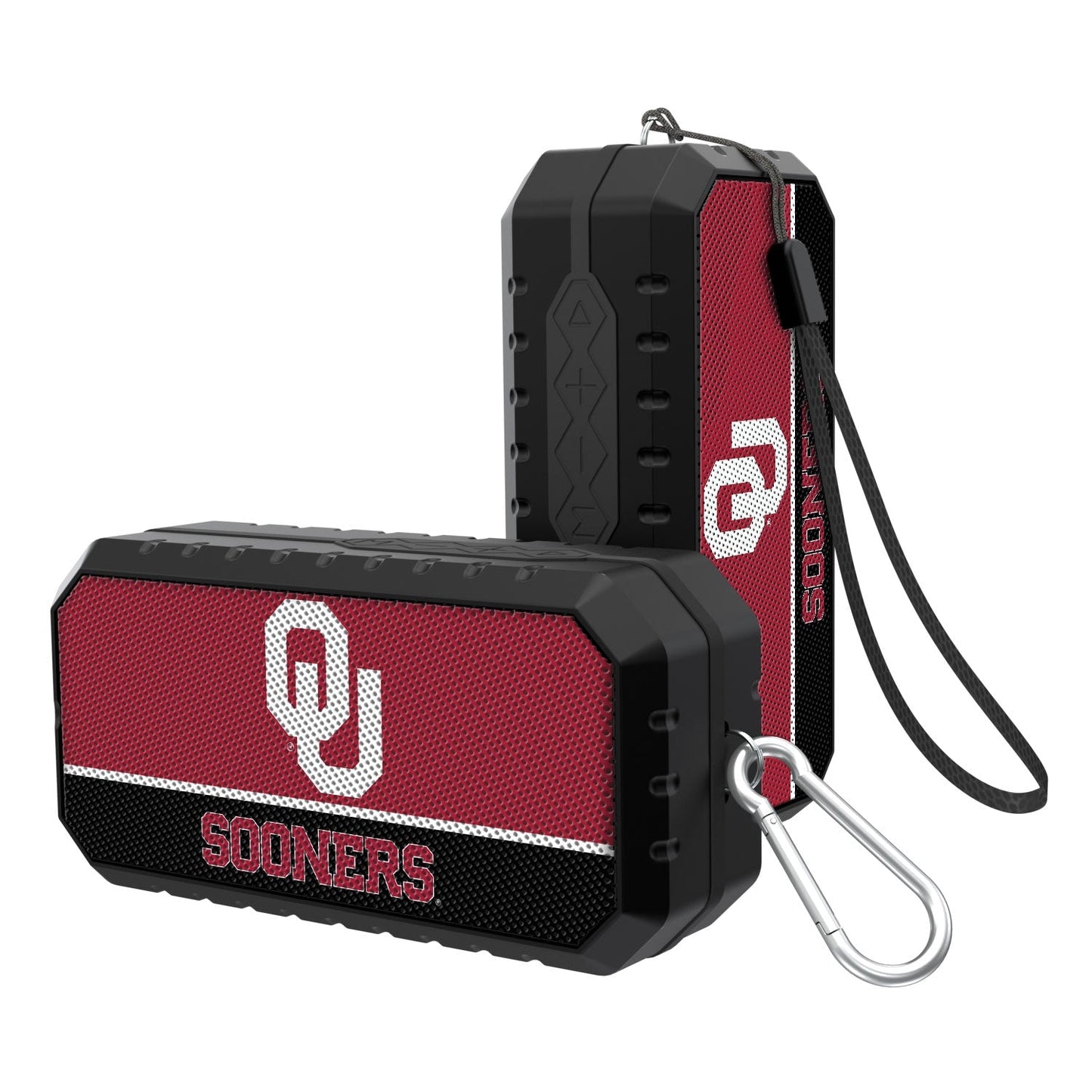 Oklahoma Sooners Solid Wordmark Bluetooth Speaker