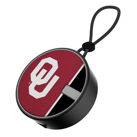Oklahoma Sooners Solid Wordmark Waterproof Speaker