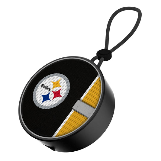 Pittsburgh Steelers Solid Wordmark Waterproof Speaker