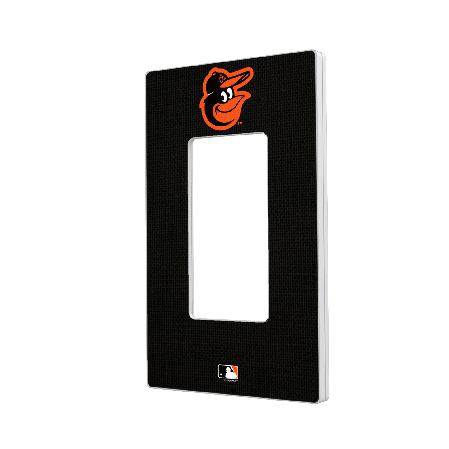 Baltimore Orioles Solid Hidden-Screw Light Switch Plate