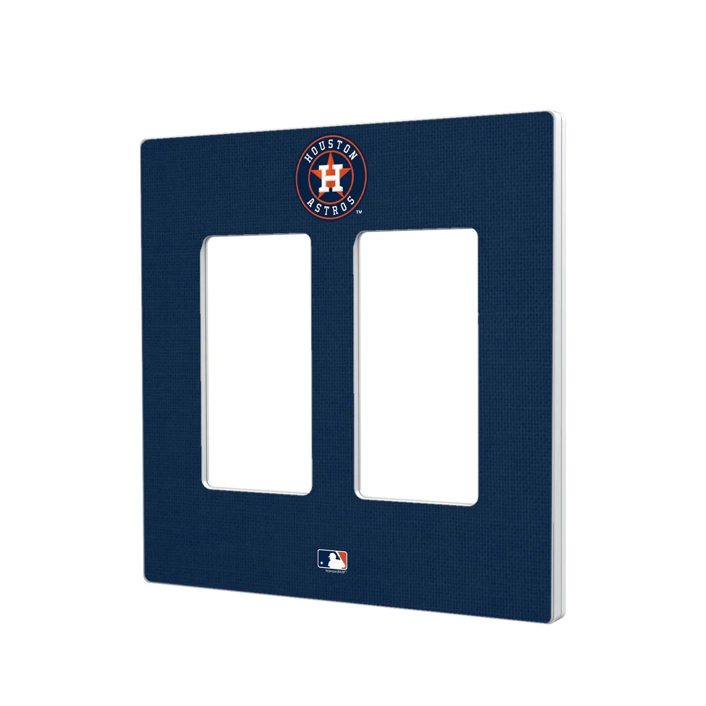 Houston Astros Solid Hidden-Screw Light Switch Plate