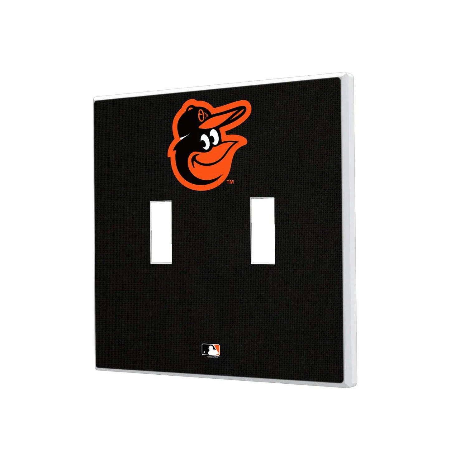 Baltimore Orioles Solid Hidden-Screw Light Switch Plate