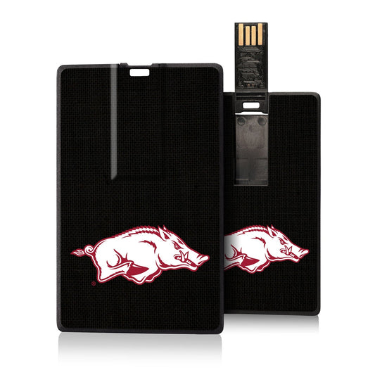 Arkansas Razorbacks Solid Credit Card USB Drive 16GB