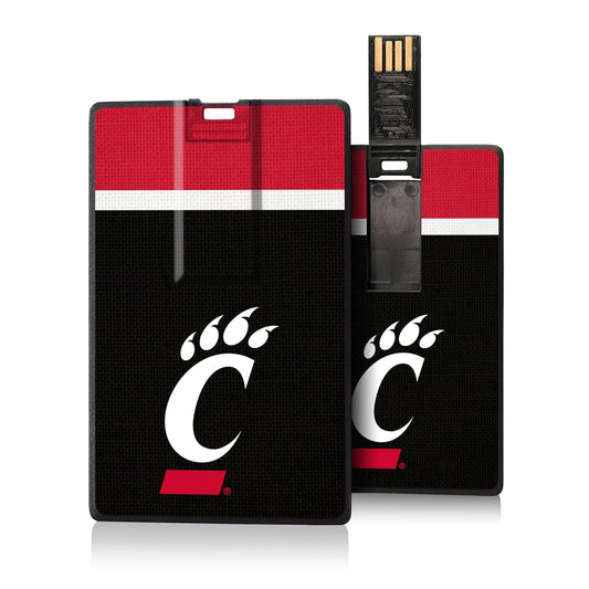 Cincinnati Bearcats Stripe Credit Card USB Drive 16GB