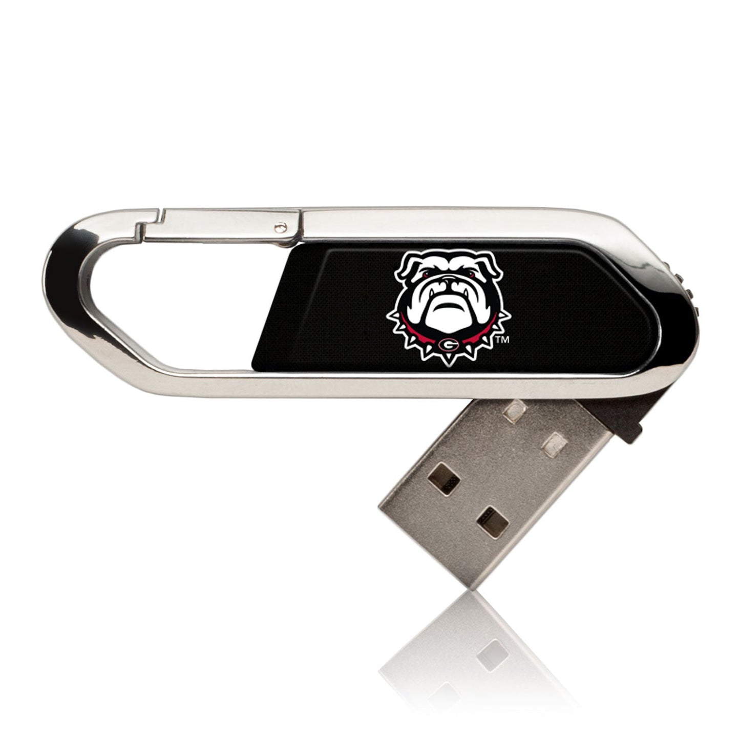 Georgia Bulldogs Solid USB 16GB Clip Style Flash Drive