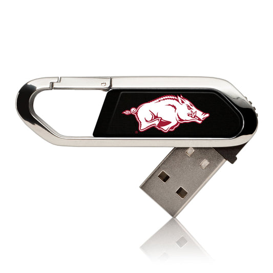 Arkansas Razorbacks Solid USB 16GB Clip Style Flash Drive