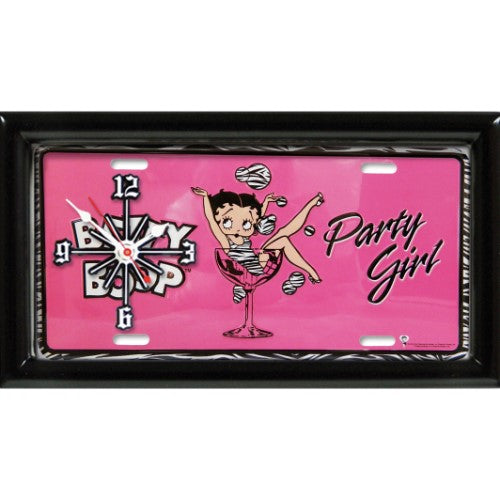 BETTY BOOP PARTY GIRL CLOCK