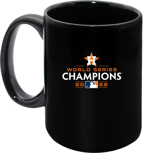 Houston Astros 2022 World Series Champions 15 oz Black Mug