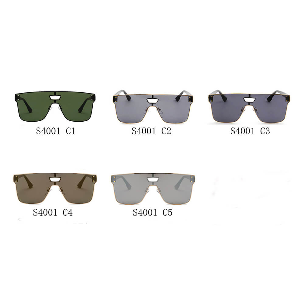 BEATRICE | Unisex Retro Vintage Square Sunglasses-10