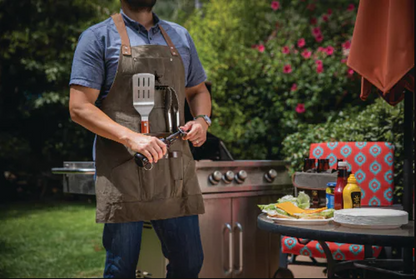 DALLAS COWBOYS – BBQ APRON WITH TOOLS & BOTTLE OPENER,