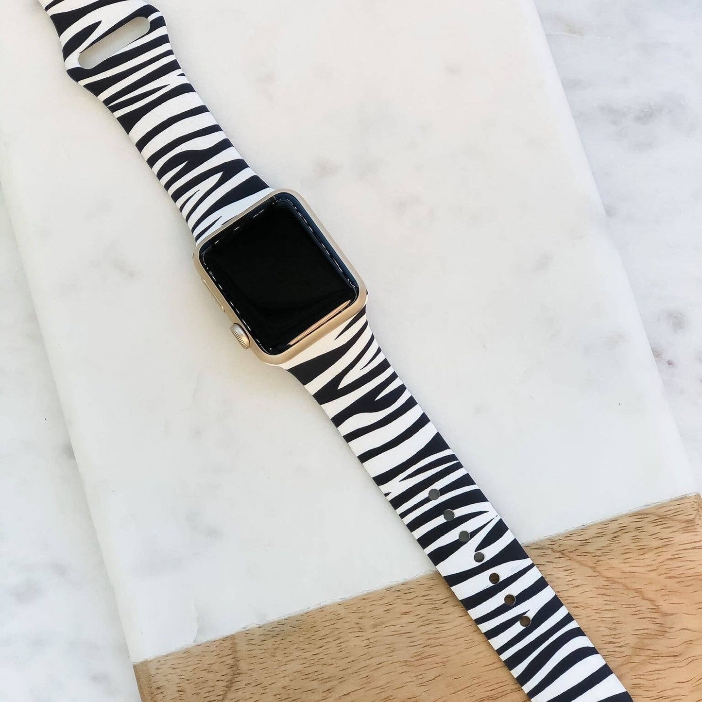 Zebra Apple Watch Band