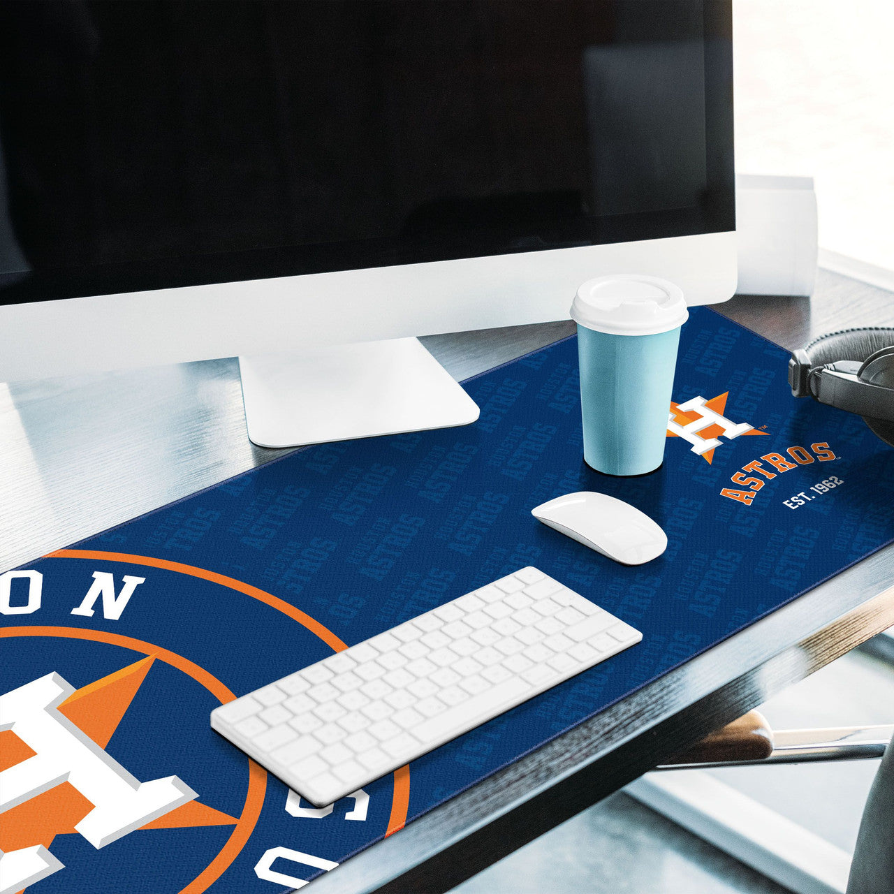 Houston Astros Logo Design Desk Pad