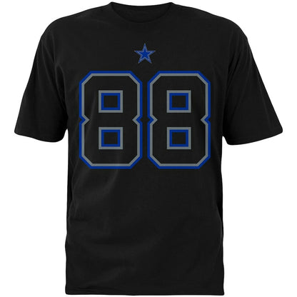 Dallas Cowboys CeeDee Lamb Nike Black Player Name & Number T-Shirt