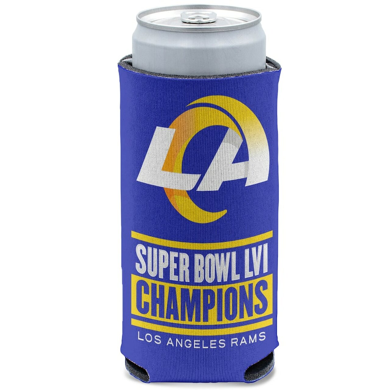 Los Angeles Rams WinCraft Super Bowl LVI Champions 12oz. Slim Can Cooler