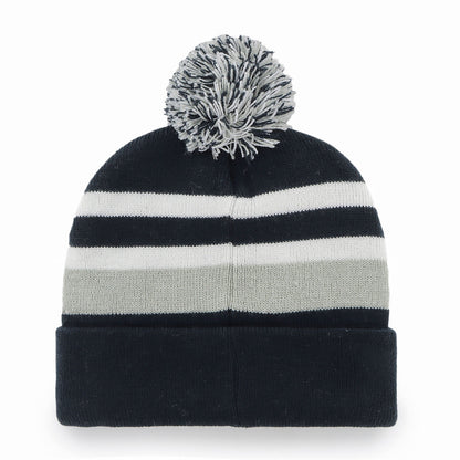 Dallas Cowboys Men's '47 Navy State Line Cuffed Knit Hat with Pom